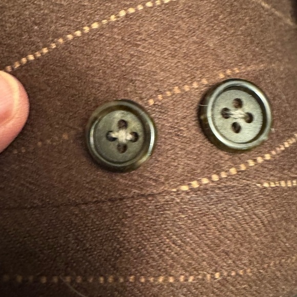 RARE 1970’s PARIS FRANCE PIERRE CARDIN BOUTIQUE Brown Pinstripe Men's Blazer VTG - Picture 10 of 17